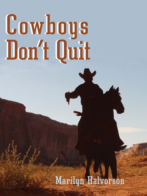 cover image of Cowboys Don't Quit